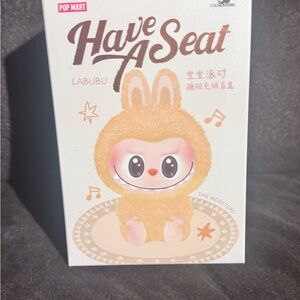 Pop Mart Labubu Vinyl Figure Have A Seat Zizi